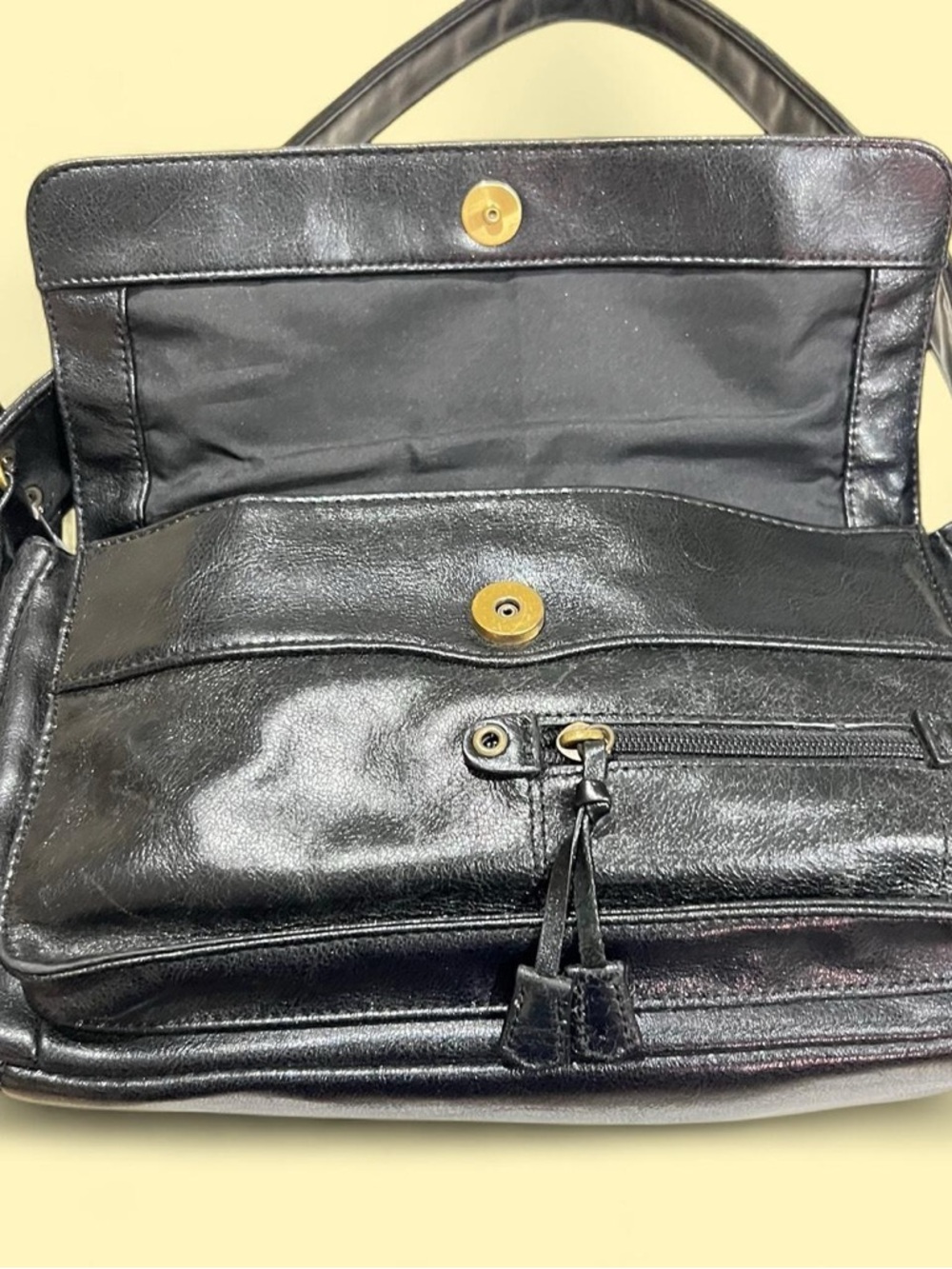 Leather bag - Picture 4 of 10